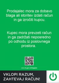 Vklopi razum zahtevaj racun!